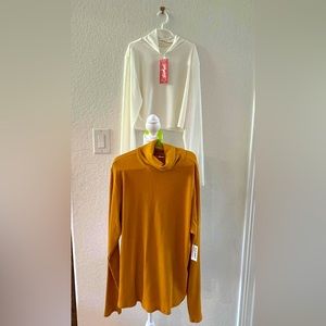 NEW with tags Bundle, Romwe High Neck Crop Top, Old Navy High Neck Top Size XL